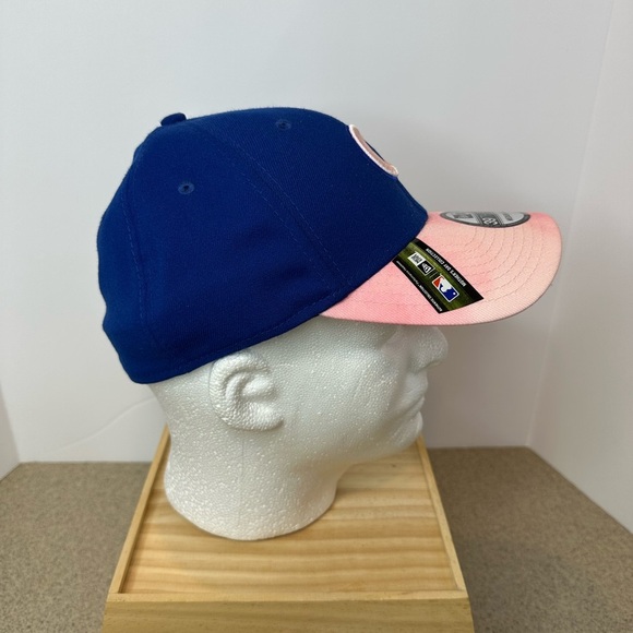 New Era Blue and Pink Baseball Hat, Medium-Large - Picture 4 of 7
